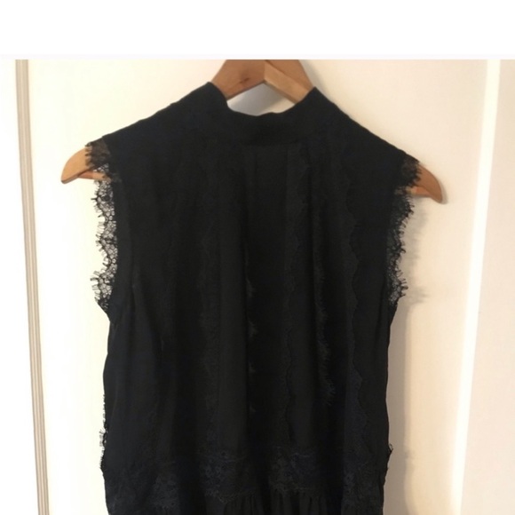 Kate spade Madison Avenue black korina top size S - Picture 3 of 4